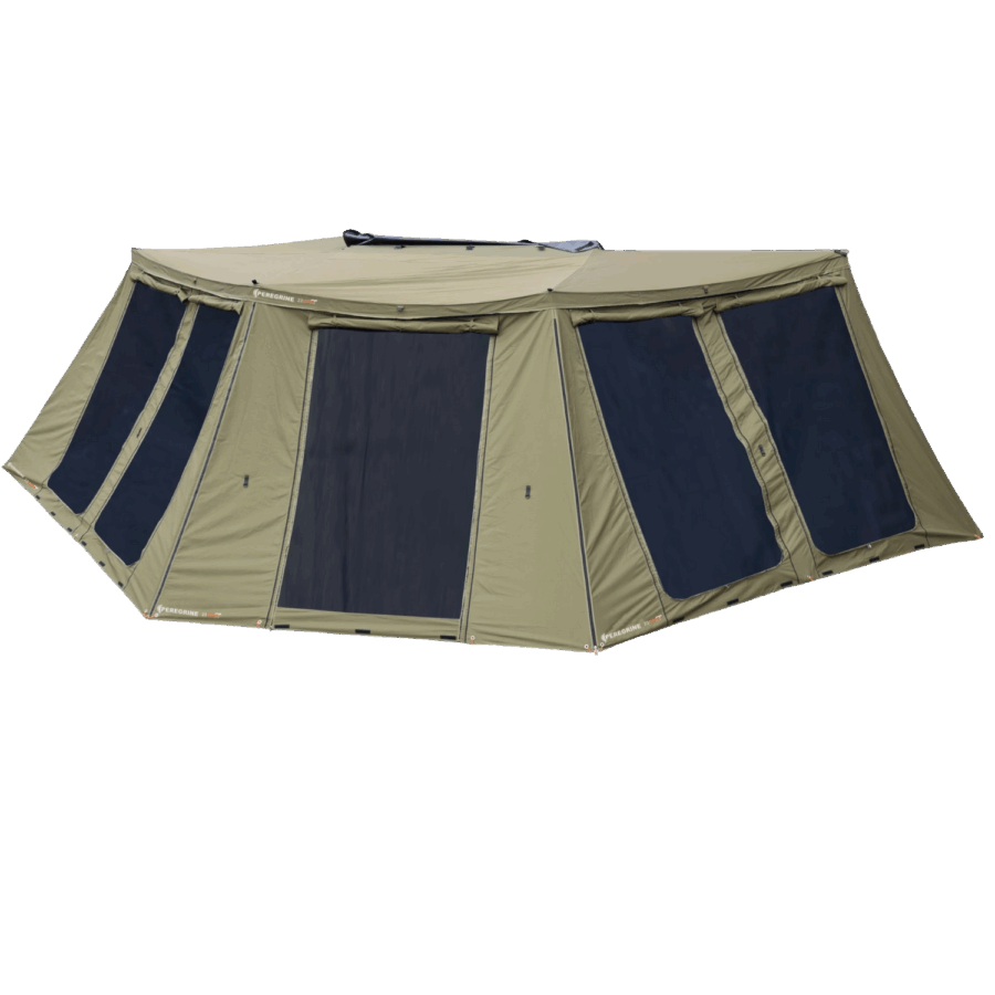 Flavings 270° Awning Set – Left Swing + Deluxe Wall Kit - Image 5