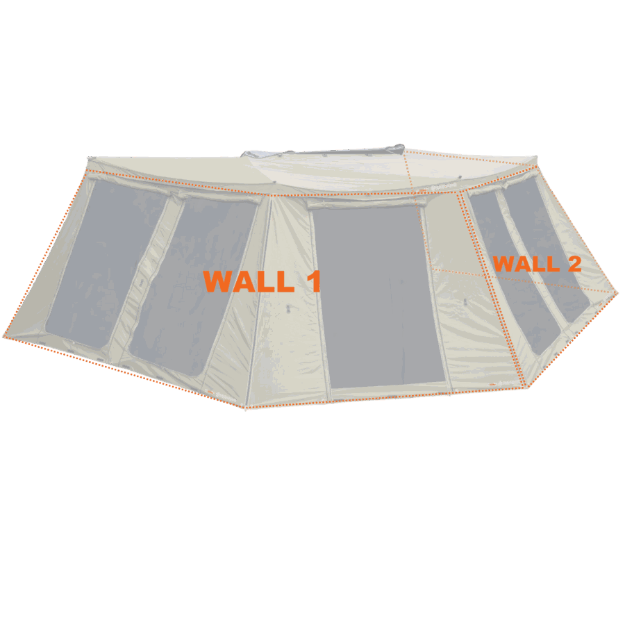 Flavings 270° Awning Set – Left Swing + Deluxe Wall Kit - Image 7