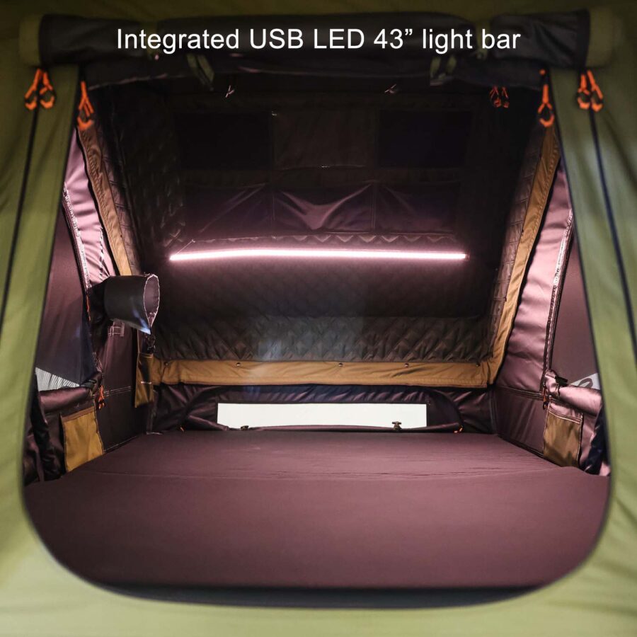 Flavings Left-Open Hardshell Rooftop Tent – 2-Person Adventure Series - Image 19