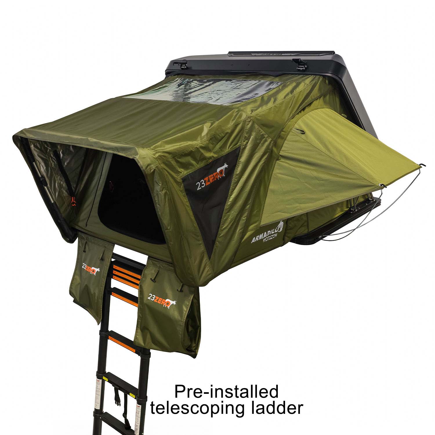 Flavings Horizon 3-Person Left-Open Hardshell Rooftop Tent - Image 2