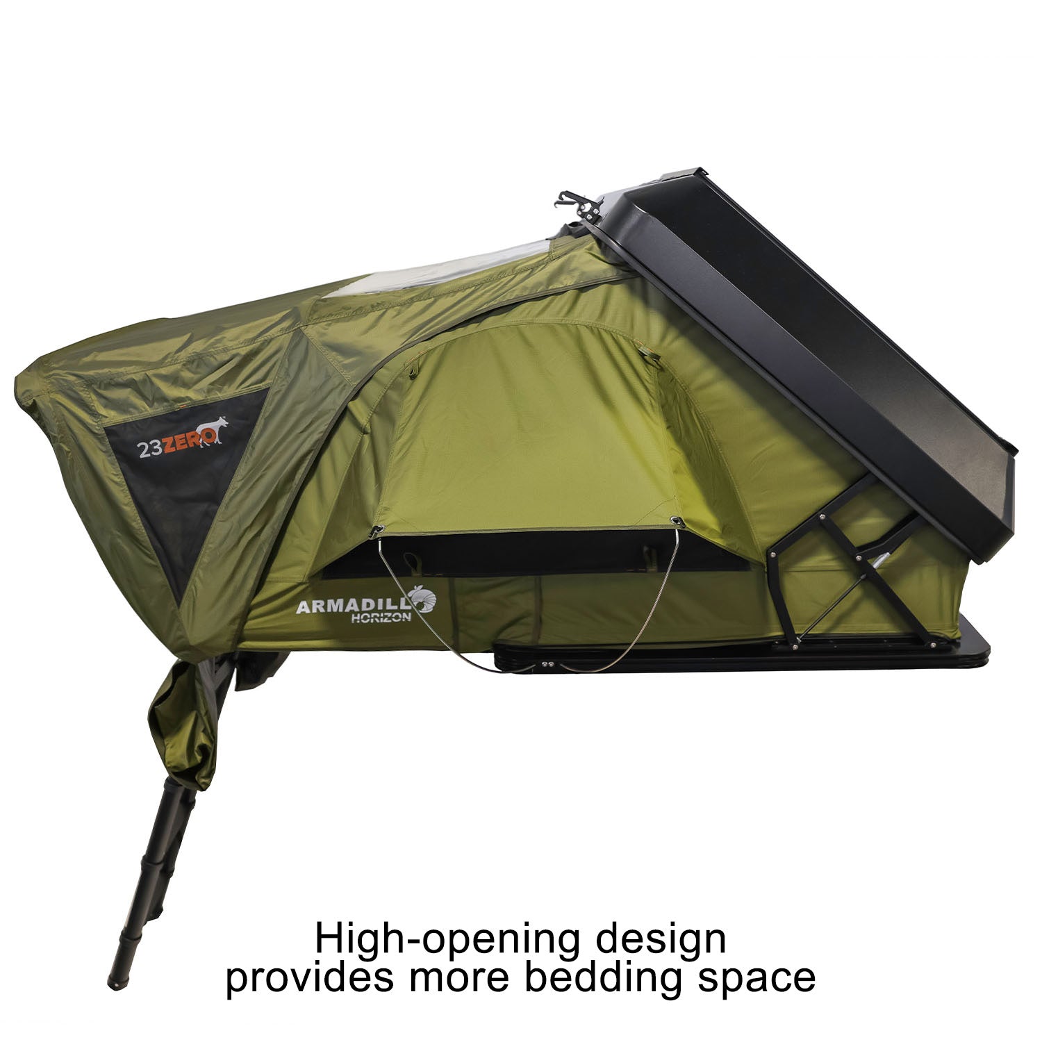 Flavings Horizon 3-Person Left-Open Hardshell Rooftop Tent - Image 4