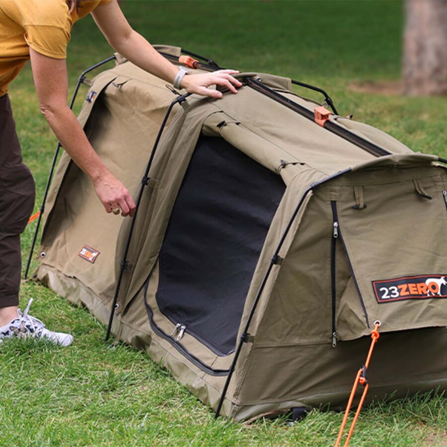 Flavings 1400mm All-Terrain Swag – XL Canvas Shelter - Image 18