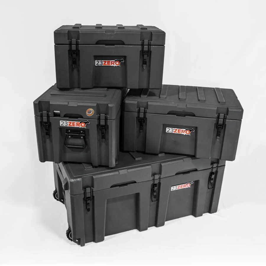 Flavings 90L Adventure Storage Box – Heavy-Duty Grey Case - Image 14