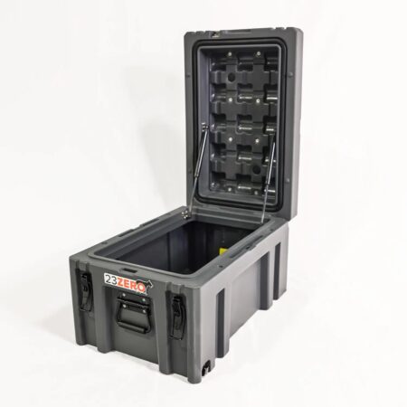 Flavings 90L Adventure Storage Box – Heavy-Duty Grey Case