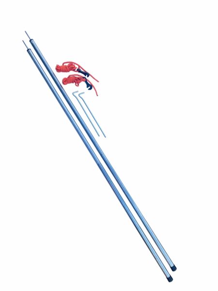 Flavings Telescoping Awning Poles – Adjustable 29.5" to 54" Set